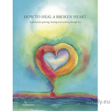How to heal a broken heart a journal užrašinė Blue Angel