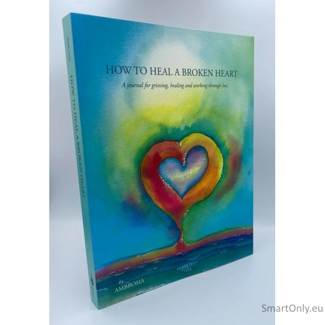 How to heal a broken heart a journal užrašinė Blue Angel 5 How to heal a broken heart a journal užrašinė Blue Angel 5