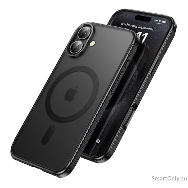 HOCO Armour magnetinis apsauginis dėklas telefonui iPhone 16 HOCO Armour magnetinis apsauginis dėklas telefonui iPhone 16