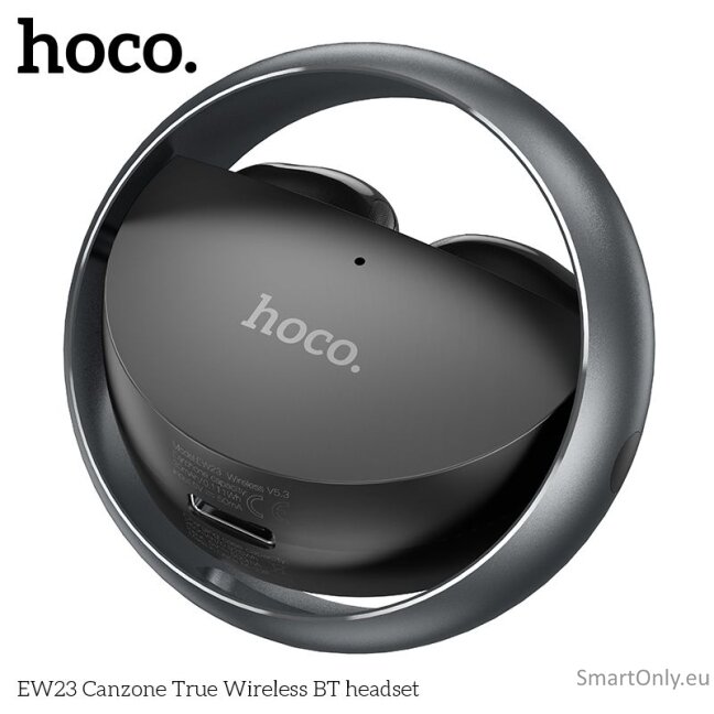 Hoco EW23 Canzone TWS belaidės ausinės Black 1