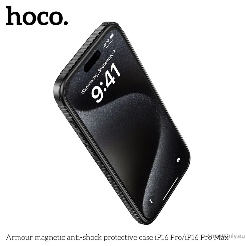 HOCO Armour magnetinis apsauginis dėklas telefonui iPhone 16 promax 1 HOCO Armour magnetinis apsauginis dėklas telefonui iPhone 16 promax 1