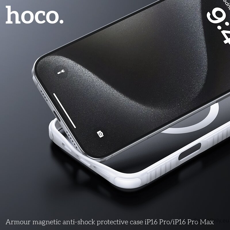 HOCO Armour magnetinis apsauginis dėklas telefonui iPhone 16 promax 3