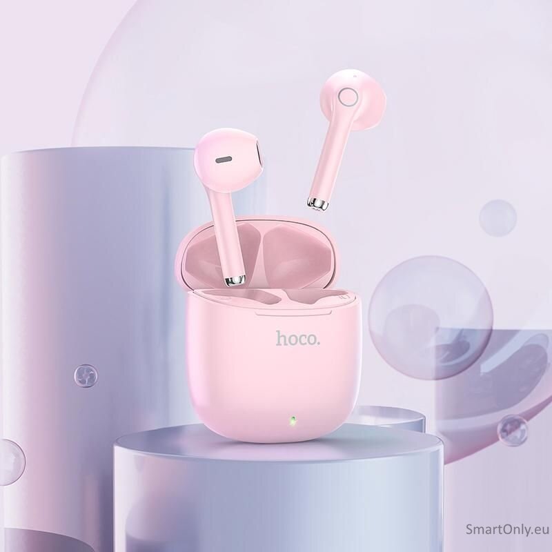 Hoco EW07 TWS Belaidės ausinės Pink 2 Hoco EW07 TWS Belaidės ausinės Pink 2