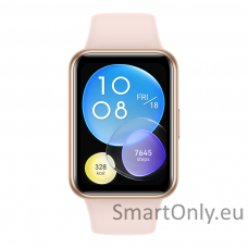 Huawei Watch Fit 2 Active Edition 1.74”, Smart watch, GPS (satellite), AMOLED, Touchscreen, Heart rate monitor, Waterproof, Bluetooth, Sakura Pink