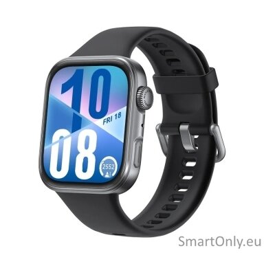 Huawei Watch FIT4, Fluorelastomer Black strap, Seiya-B19F