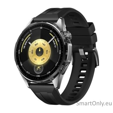 Huawei WATCH GT 6 46mm | Smart watch | GPS (satellite) | AMOLED | 1.47 inches | Waterproof | Black Huawei WATCH GT 6 46mm | Smart watch | GPS (satellite) | AMOLED | 1.47 inches | Waterproof | Black