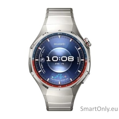 Huawei WATCH GT 6 Pro 46mm | Smart watch | GPS (satellite) | AMOLED | 1.47 inches | Waterproof | Titanium