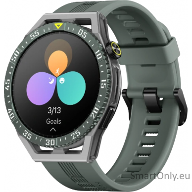 Huawei GT 3 SE RunSE-B29 (46mm) 1.43”, Smart watch, GPS (satellite), AMOLED, Touchscreen, Heart rate monitor, Waterproof, Bluetooth, Wilderness Green