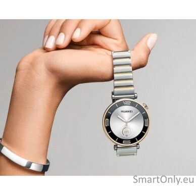 Huawei GT 4 (41mm) Smart watch GPS (satellite) AMOLED 1.32″ Waterproof Stainless Steel 5