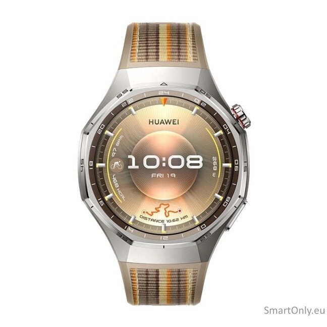 Huawei WATCH GT 6 Pro 46mm | Smart watch | GPS (satellite) | AMOLED | 1.47 inches | Waterproof | Brown 1