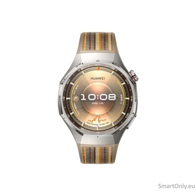 Huawei WATCH GT 6 Pro 46mm | Smart watch | GPS (satellite) | AMOLED | 1.47 inches | Waterproof | Brown 5 Huawei WATCH GT 6 Pro 46mm | Smart watch | GPS (satellite) | AMOLED | 1.47 inches | Waterproof | Brown 5