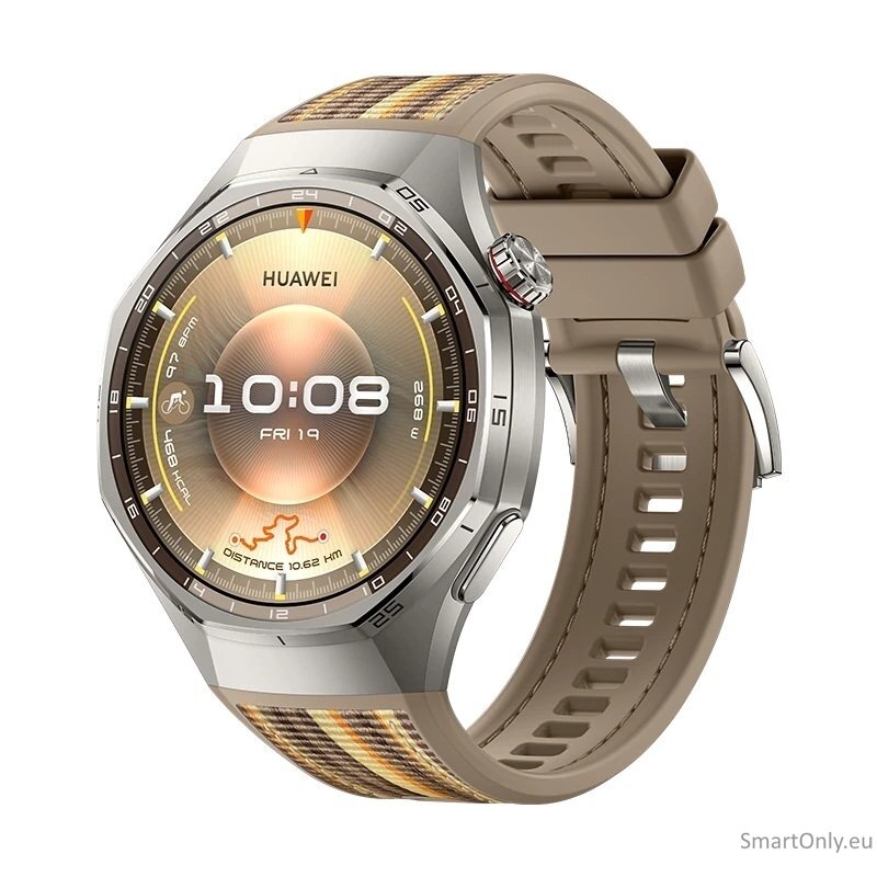 Huawei WATCH GT 6 Pro 46mm | Smart watch | GPS (satellite) | AMOLED | 1.47 inches | Waterproof | Brown Huawei WATCH GT 6 Pro 46mm | Smart watch | GPS (satellite) | AMOLED | 1.47 inches | Waterproof | Brown