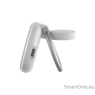 Hyper Hyperjuice® Qi2 2-in-1 Magnetic Charging Stand, White | Hyper