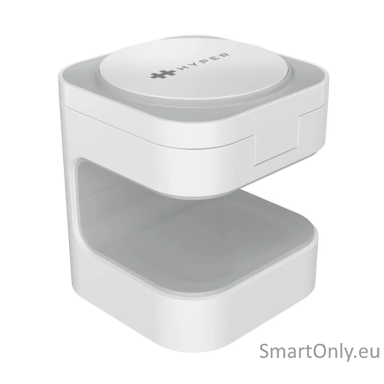 Hyper Hyperjuice® Qi2 3-in-1 Magnetic Charging Stand, White | Hyper