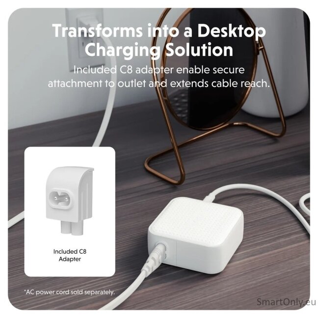 Hyper HyperJuice 70W USB-C GaN Travel Charger (3C+1A) - White | Hyper 3