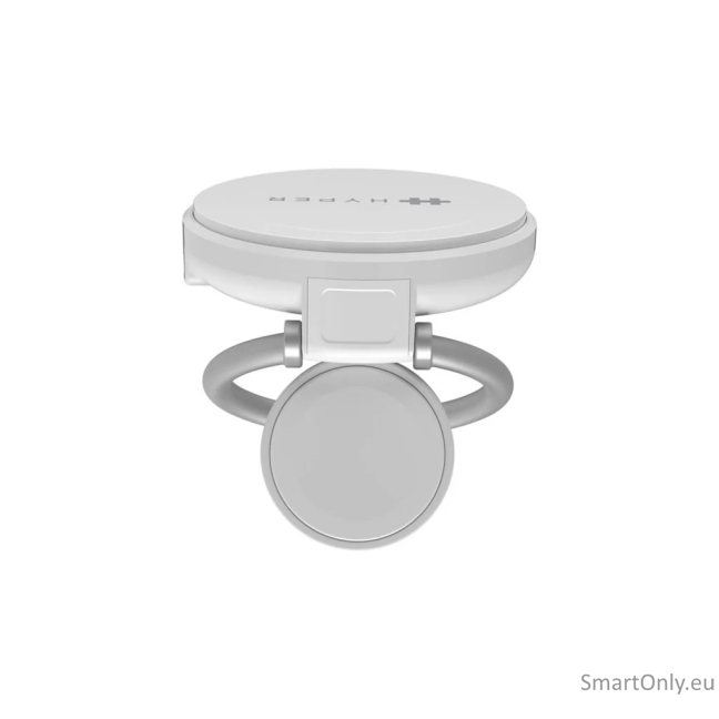 Hyper Hyperjuice® Qi2 2-in-1 Magnetic Charging Stand, White | Hyper 3 Hyper Hyperjuice® Qi2 2-in-1 Magnetic Charging Stand, White | Hyper 3