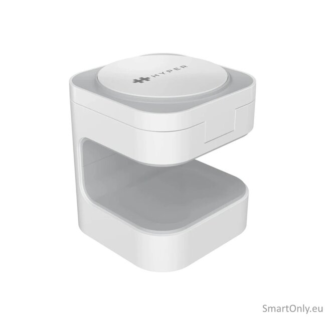 Hyper Hyperjuice® Qi2 3-in-1 Magnetic Charging Stand, White | Hyper 7 Hyper Hyperjuice® Qi2 3-in-1 Magnetic Charging Stand, White | Hyper 7