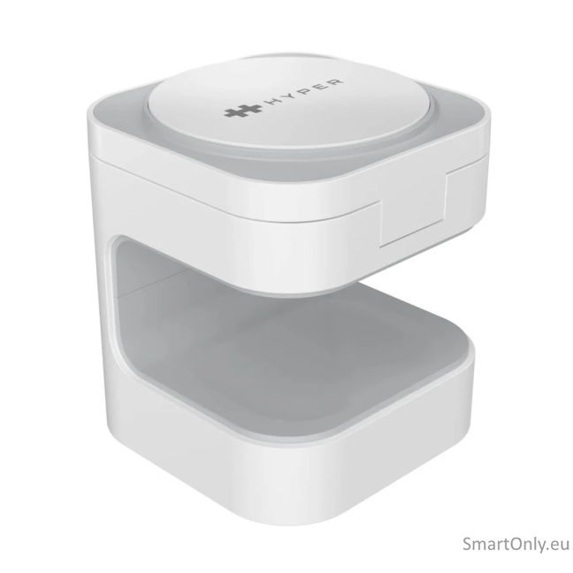 Hyper Hyperjuice® Qi2 3-in-1 Magnetic Charging Stand, White | Hyper 1 Hyper Hyperjuice® Qi2 3-in-1 Magnetic Charging Stand, White | Hyper 1