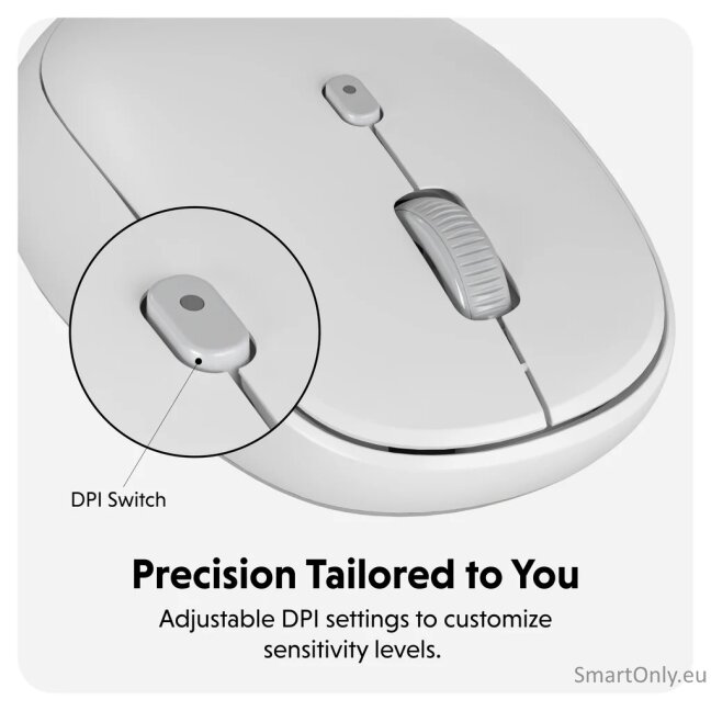 Hyper Next Bluetooth Mouse | Wireless | White 4 Hyper Next Bluetooth Mouse | Wireless | White 4