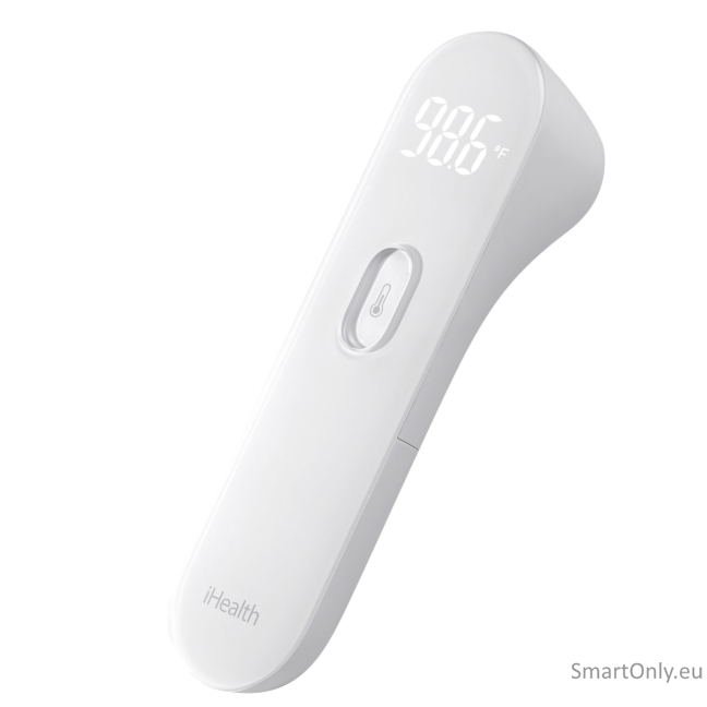 ihealth-pt3-non-contact-forehead-thermometer-white ihealth-pt3-non-contact-forehead-thermometer-white