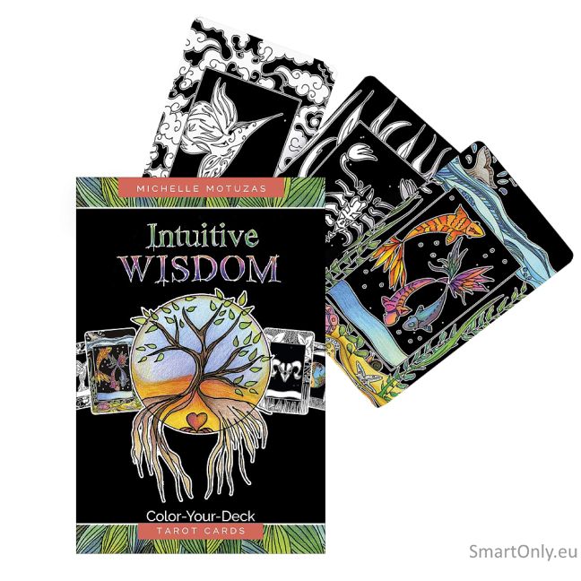 Intuitive Wisdom Tarot kortos ir knyga Schiffer Publishing Intuitive Wisdom Tarot kortos ir knyga Schiffer Publishing