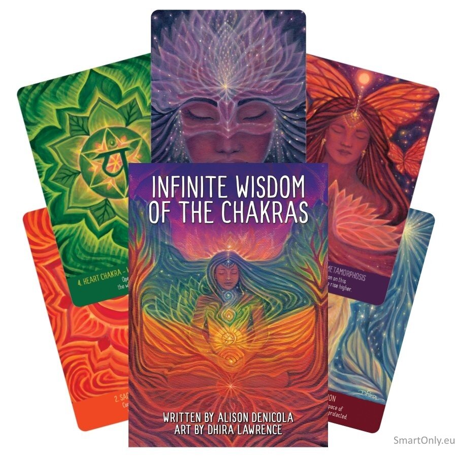 Infinite Wisdom of the Chakras kortos US Games Systems Infinite Wisdom of the Chakras kortos US Games Systems