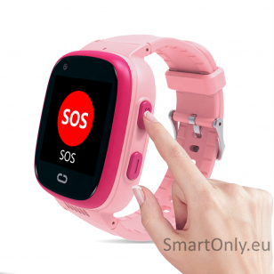 Išmanusis GPS laikrodis-telefonas vaikams Motto LT08 Pink