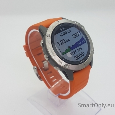 Smartwatch Garmin Fenix 6 Saphire Orange 1