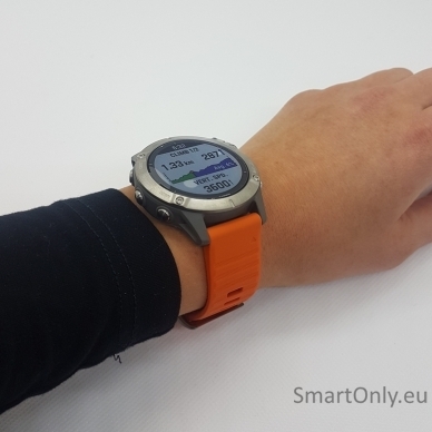 Smartwatch Garmin Fenix 6 Saphire Orange 7