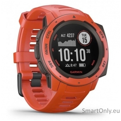 Smartwatch Garmin Instinct Flame Red 2