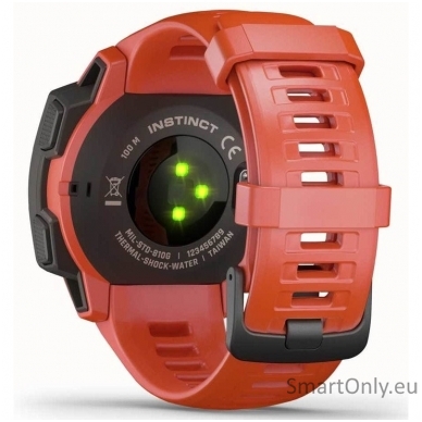 Smartwatch Garmin Instinct Flame Red 5