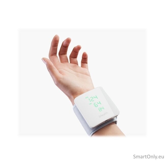 iHealth Wrist Blood Pressure Monitor BP7S White 6 iHealth Wrist Blood Pressure Monitor BP7S White 6