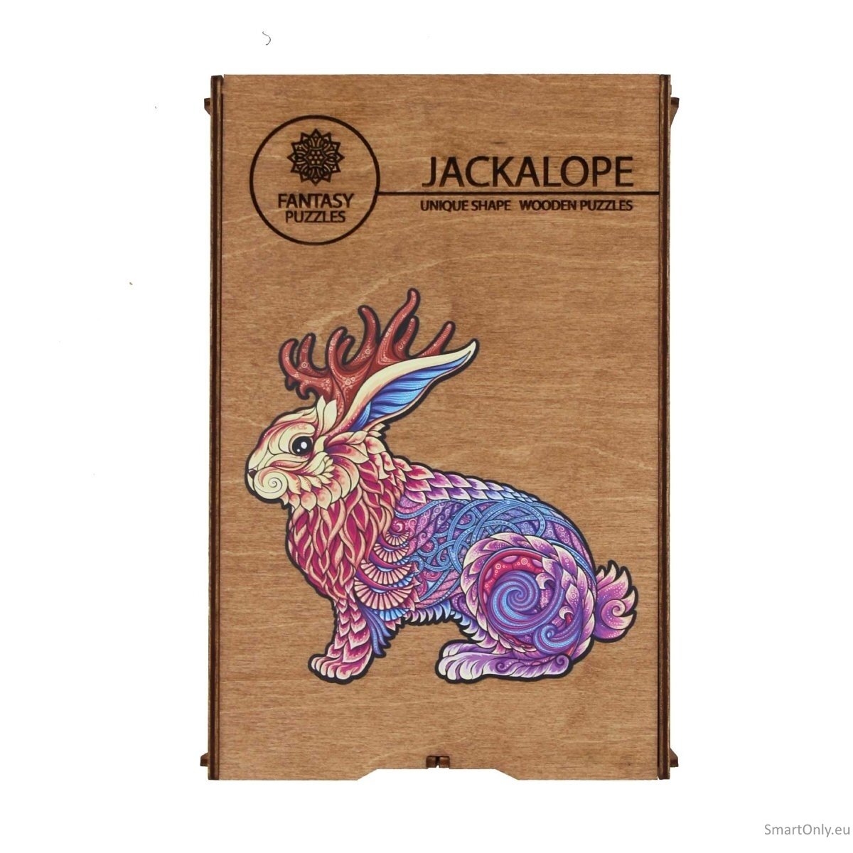 Jackalope Dėlionė Iš Medžio XL Dydis (600 detalių) Fantasy Puzzles 2 Jackalope Dėlionė Iš Medžio XL Dydis (600 detalių) Fantasy Puzzles 2