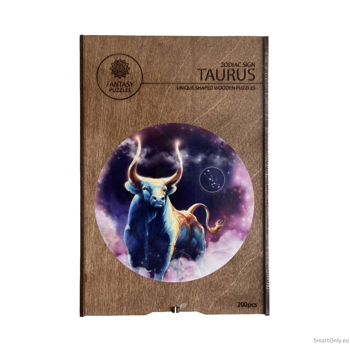 Jautis (Zodiakai) Dėlionė Iš Medžio (200 detalių) Fantasy Puzzles 3 Jautis (Zodiakai) Dėlionė Iš Medžio (200 detalių) Fantasy Puzzles 3