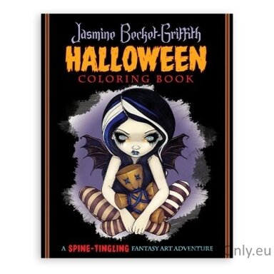 Jasmine Becket-Griffith Halloween Spalvinimo knyga Blue Angel