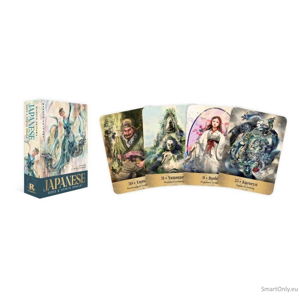 Japanese Gods & Spirits Oracle kortos Rockpool Publishing 2