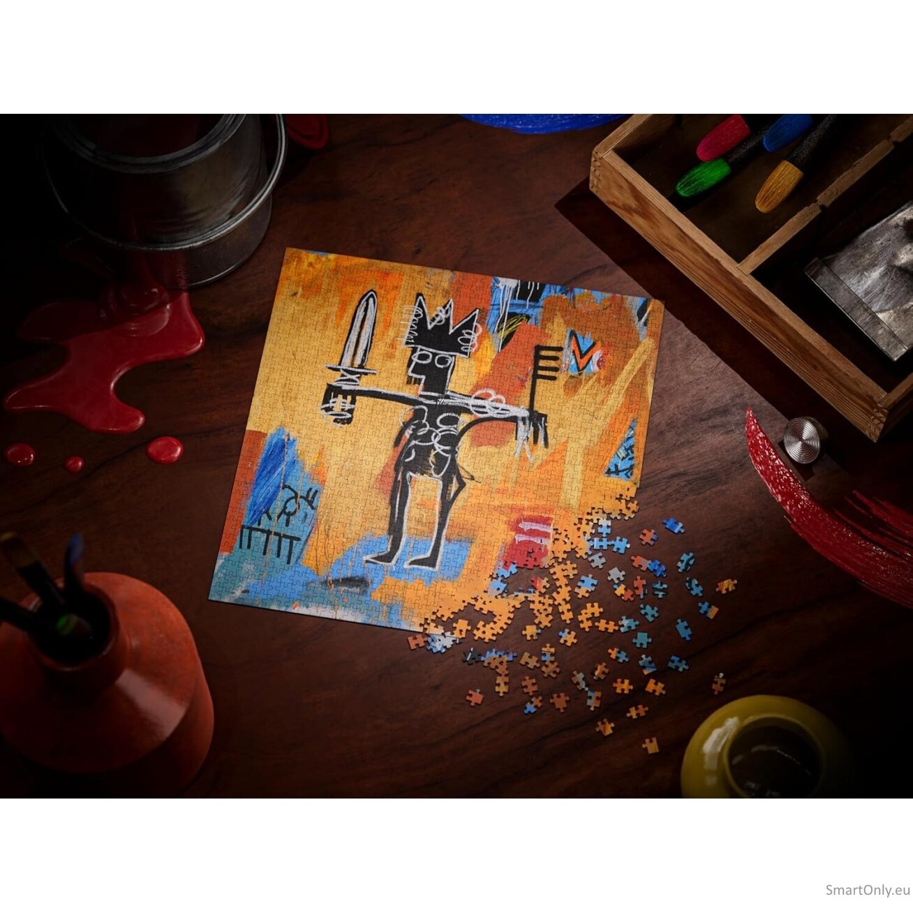 Jean-Michel Basquiat dėlionė 1000 detalių Theory11 2 Jean-Michel Basquiat dėlionė 1000 detalių Theory11 2