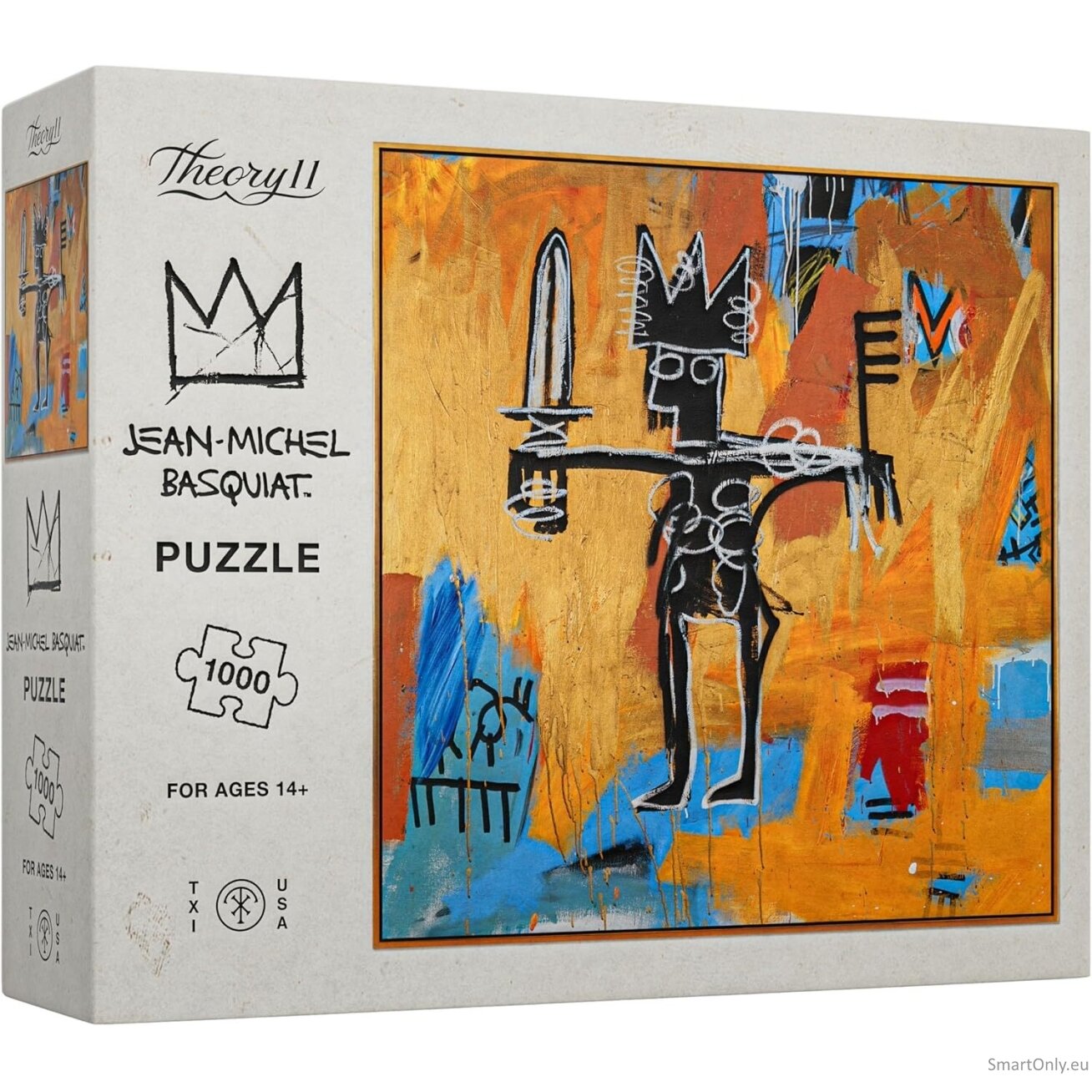 Jean-Michel Basquiat dėlionė 1000 detalių Theory11 Jean-Michel Basquiat dėlionė 1000 detalių Theory11