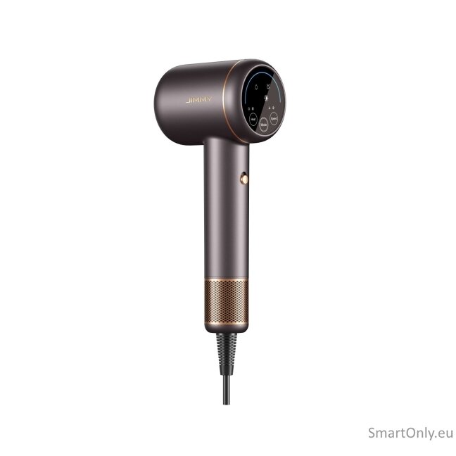 Jimmy | Hair Dryer | F8 | 1600 W | Number of temperature settings 3 | Ionic function | Diffuser nozzle | Grey Jimmy | Hair Dryer | F8 | 1600 W | Number of temperature settings 3 | Ionic function | Diffuser nozzle | Grey