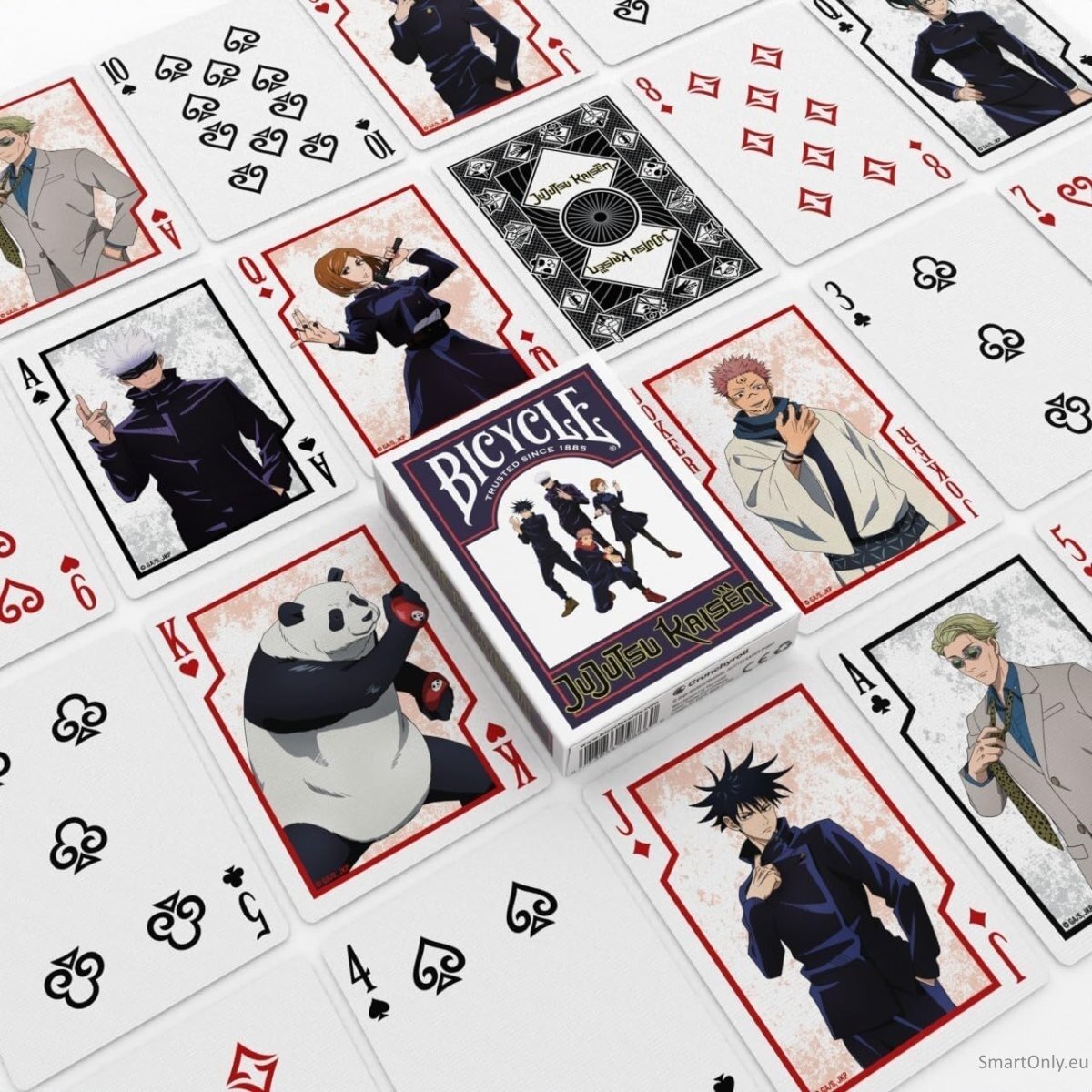 Jujutsu Kaisen žaidimo kortos Bicycle 7 Jujutsu Kaisen žaidimo kortos Bicycle 7