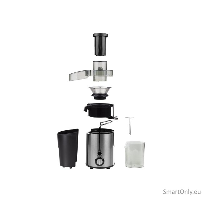 Juicer | Tristar | SC-2284 | Type Centrifugal juicer | Black/Stainless steel | 400 W | Number of speeds 2 4