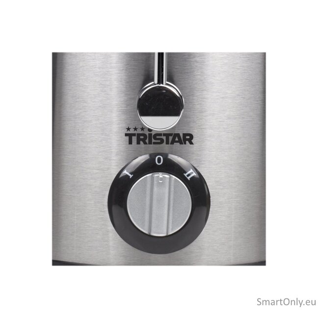 Juicer | Tristar | SC-2284 | Type Centrifugal juicer | Black/Stainless steel | 400 W | Number of speeds 2 9 Juicer | Tristar | SC-2284 | Type Centrifugal juicer | Black/Stainless steel | 400 W | Number of speeds 2 9