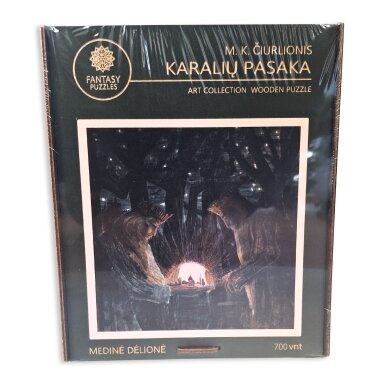 HANDMADE PUZZLE KARALIŲ PASAKA 700pcs size XL (59 x 63.5 cm)