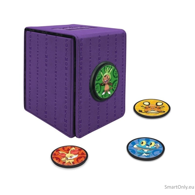 Kalos Alcove Click Deck kortų laikymo dėžutė Pokémon Ultra Pro 1 Kalos Alcove Click Deck kortų laikymo dėžutė Pokémon Ultra Pro 1