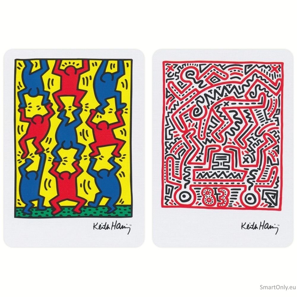 Keith Haring žaidimo kortos Theory11 11
