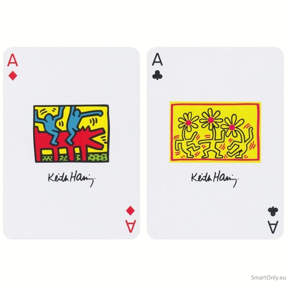 Keith Haring žaidimo kortos Theory11 3