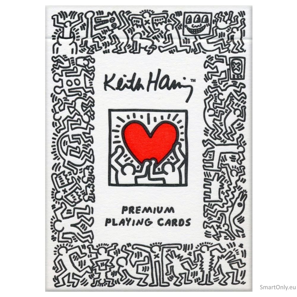 Keith Haring žaidimo kortos Theory11 5