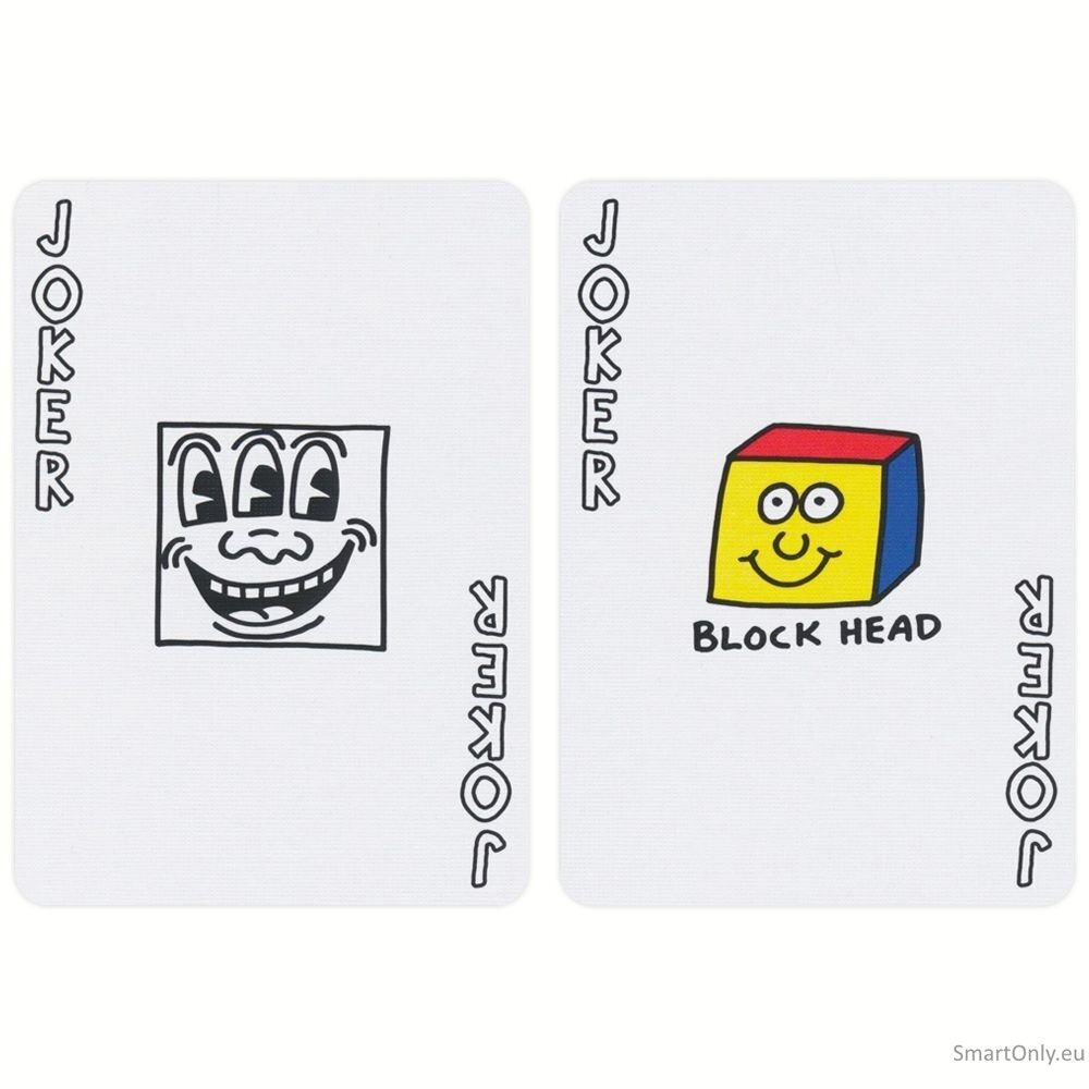 Keith Haring žaidimo kortos Theory11 10 Keith Haring žaidimo kortos Theory11 10