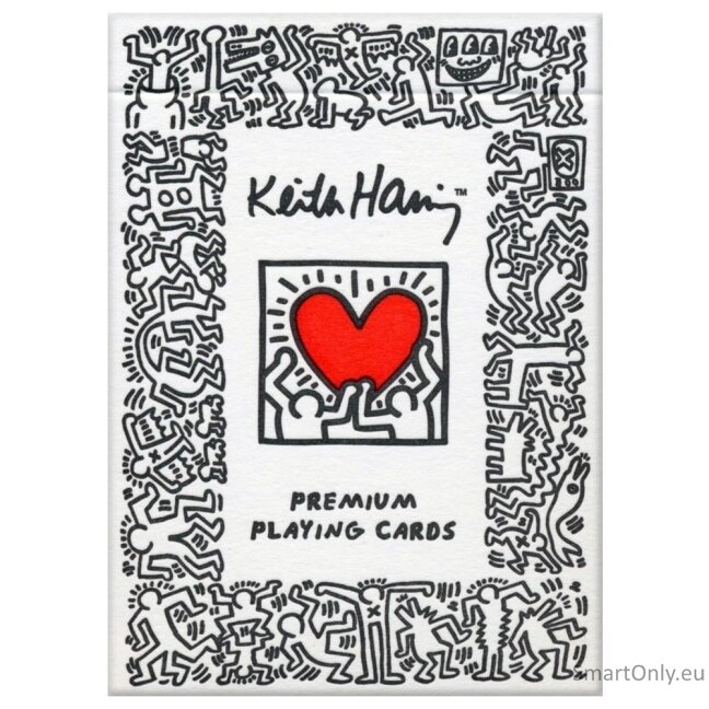 Keith Haring žaidimo kortos Theory11 5 Keith Haring žaidimo kortos Theory11 5