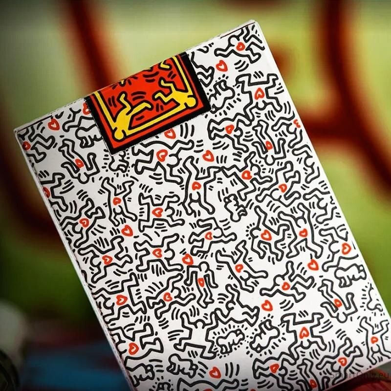 Keith Haring žaidimo kortos Theory11 2 Keith Haring žaidimo kortos Theory11 2